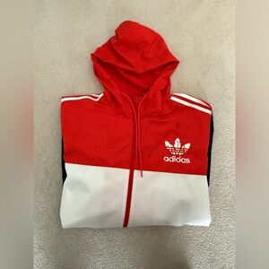 Adidas Men’s Large Windbreaker Jacket